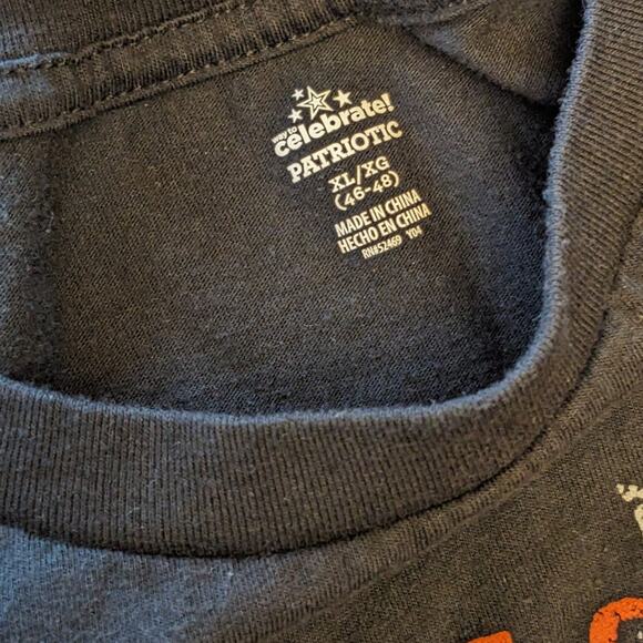 Vintage American Freedom On The Open Road Celebrate Patriotic Womens XL Biker - Picture 12 of 12